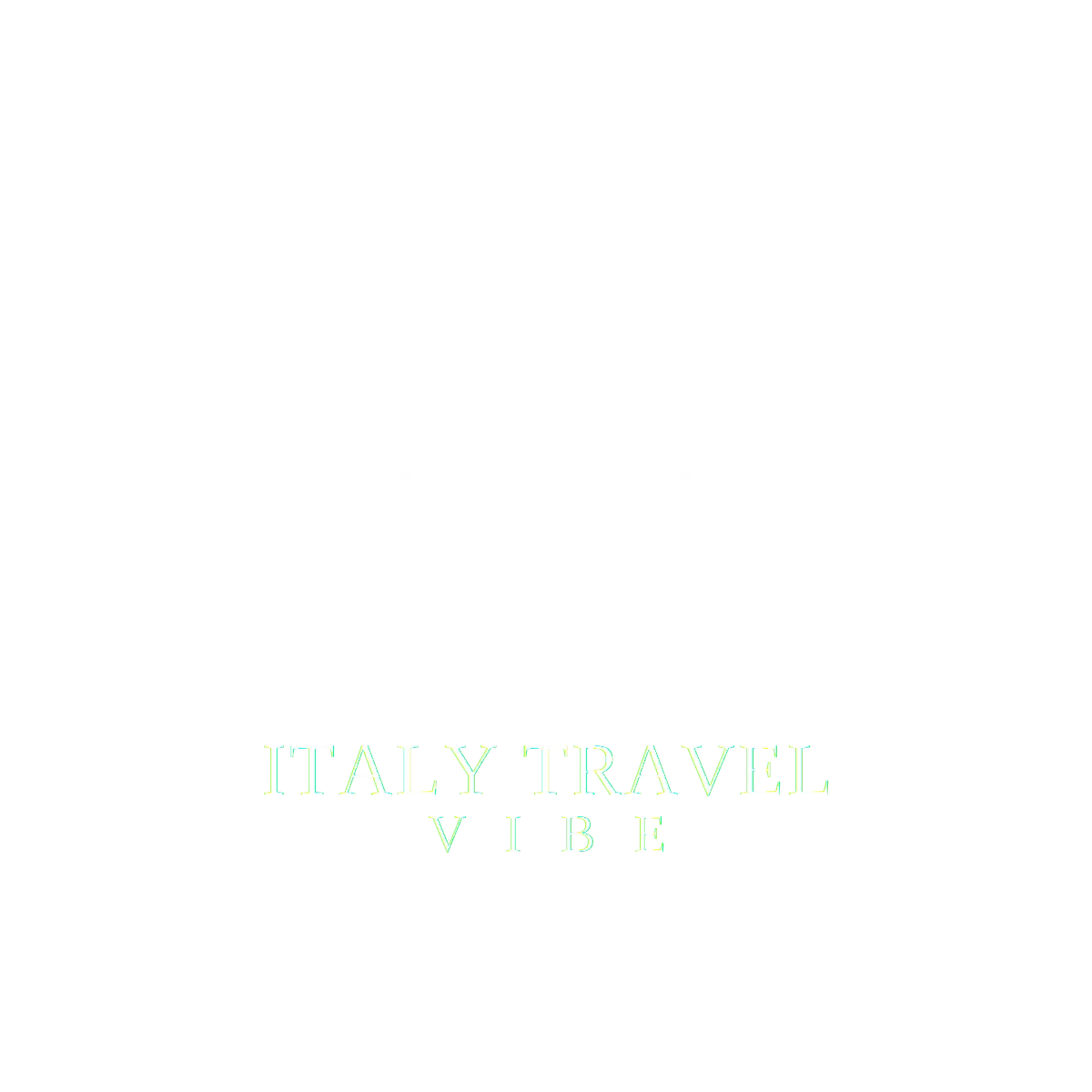 Italy Travel Vibe white logo